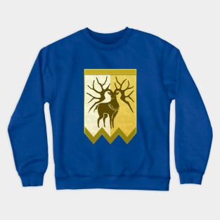 Golden Deer Emblem Crewneck Sweatshirt